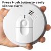 imageKidde 21026063 AC Hardwired Smoke Detector Alarm with 9V Back up and Front Load Battery Door White