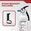 imageKidde Auto Fire Extinguisher for Car ampamp Truck 5BC 32 Lbs Dry Chemical Extinguisher Strap Bracket IncludedM5G