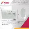 imageKidde Carbon Monoxide Detector with 10Year Battery 3 LEDs Replacement Indicator TestReset Button 2 Pack6 packs