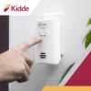 imageKidde Carbon Monoxide Detector with 10Year Battery Digital Display 3 LEDs Replacement Indicator Peak Level Memory 2 Pack1 pack