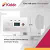 imageKidde Carbon Monoxide Detector with 10Year Battery Digital Display 3 LEDs Replacement Indicator Peak Level Memory 2 Pack1 pack