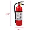 imageKidde Fire Extinguisher for Commercial Use 3A40BC 9 Lbs Refillable ampamp Reusable Hose ampamp Wall Mount Included1 Pack