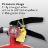 imageKidde Fire Extinguisher for Commercial Use 3A40BC 9 Lbs Refillable ampamp Reusable Hose ampamp Wall Mount Included1 Pack