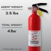 imageKidde Fire Extinguisher for Commercial Use 3A40BC 9 Lbs Refillable ampamp Reusable Hose ampamp Wall Mount Included1 Pack