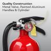imageKidde Fire Extinguisher for Commercial Use 3A40BC 9 Lbs Refillable ampamp Reusable Hose ampamp Wall Mount Included1 Pack