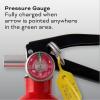 imageKidde Fire Extinguisher for Commercial Use 3A40BC 9 Lbs Refillable ampamp Reusable Hose ampamp Wall Mount Included1 Pack