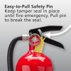 imageKidde Fire Extinguisher for Commercial Use 3A40BC 9 Lbs Refillable ampamp Reusable Hose ampamp Wall Mount Included1 Pack
