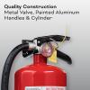 imageKidde Fire Extinguisher for Commercial Use 3A40BC 9 Lbs Refillable ampamp Reusable Hose ampamp Wall Mount Included1 Pack