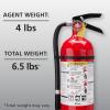 imageKidde Fire Extinguisher for Commercial Use 3A40BC 9 Lbs Refillable ampamp Reusable Hose ampamp Wall Mount Included1 Pack