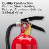 imageKidde Fire Extinguisher for Commercial Use 3A40BC 9 Lbs Refillable ampamp Reusable Hose ampamp Wall Mount Included2 Pack