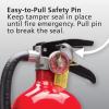 imageKidde Fire Extinguisher for Commercial Use 3A40BC 9 Lbs Refillable ampamp Reusable Hose ampamp Wall Mount Included2 Pack