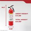 imageKidde Fire Extinguisher for Home 1A10BC Dry Chemical Extinguisher Red Mounting Bracket Included 6 Pack4 pack