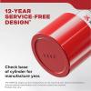 imageKidde Fire Extinguisher for Home Garage ampamp Workshop Use 3A40BC 885 Lbs Hose ampamp Wall Mount Included