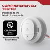 imageKidde Hardwired Smoke Detector AA Battery Backup Interconnectable LED Warning Light Indicators 4 Pack