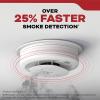 imageKidde Hardwired Smoke Detector AA Battery Backup Interconnectable LED Warning Light Indicators 4 Pack