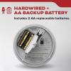imageKidde Hardwired Smoke Detector AA Battery Backup Interconnectable LED Warning Light Indicators 4 Pack