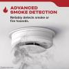 imageKidde Hardwired Smoke Detector AA Battery Backup Interconnectable LED Warning Light Indicators