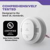 imageKidde Hardwired Smoke ampamp Carbon Monoxide Detector 10Year Battery Backup Interconnectable LED Warning Light IndicatorsDetector