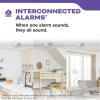 imageKidde Hardwired Smoke ampamp Carbon Monoxide Detector AA Battery Backup Smoke Alarm Interconnectable LED Warning Light Indicators 2 Pack