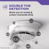 imageKidde Hardwired Smoke ampamp Carbon Monoxide Detector AA Battery Backup Smoke Alarm Interconnectable LED Warning Light Indicators Meets New UL Standard