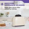 imageKidde Hardwired Smoke ampamp Carbon Monoxide Detector AA Battery Backup Voice Alerts Interconnectable LED Warning Light Indicators 2 Pack
