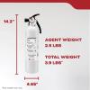 imageKidde Kitchen Fire Extinguisher Home Use for Grease Fires 39 Lbs Wall Mount Included White1 Pack