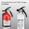 imageKidde Kitchen Fire Extinguisher Home Use for Grease Fires 39 Lbs Wall Mount Included WhiteVariety Pack