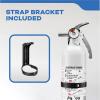 imageKidde Mariner 110 Marine Fire Extinguisher for Boats 1A10BC 39 Lbs Coast Guard Approved Strap Bracket Included White 2 PackMAR10