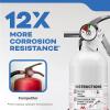 imageKidde Mariner 110 Marine Fire Extinguisher for Boats 1A10BC 39 Lbs Coast Guard Approved Strap Bracket Included White 2 PackMAR10