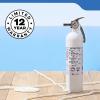 imageKidde Mariner 110 Marine Fire Extinguisher for Boats 1A10BC 39 Lbs Coast Guard Approved Strap Bracket Included White 2 PackMAR10