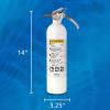 imageKidde Mariner 110 Marine Fire Extinguisher for Boats 1A10BC 39 Lbs Coast Guard Approved Strap Bracket Included White 2 PackMAR110