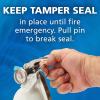 imageKidde Mariner 110 Marine Fire Extinguisher for Boats 1A10BC 39 Lbs Coast Guard Approved Strap Bracket Included White 2 PackMAR110
