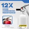 imageKidde Mariner 110 Marine Fire Extinguisher for Boats 1A10BC 39 Lbs Coast Guard Approved Strap Bracket Included White 2 PackMAR110
