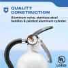 imageKidde Mariner 110 Marine Fire Extinguisher for Boats 1A10BC 39 Lbs Coast Guard Approved Strap Bracket Included White 2 PackMAR210
