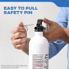 imageKidde Mariner 110 Marine Fire Extinguisher for Boats 1A10BC 39 Lbs Coast Guard Approved Strap Bracket Included White 2 PackMAR5