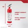 imageKidde Mariner 110 Marine Fire Extinguisher for Boats 1A10BC 39 Lbs Coast Guard Approved Strap Bracket Included White 2 PackPWC