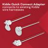 imageKidde Quick Connect Smoke Detector Adapter Plug Smoke Alarm Wiring Harness Compatible with Kidde Hardwired Smoke Carbon Monoxide ampamp Combination Smoke ampamp Carbon Monoxide DetectorsAlarm