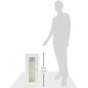 imageKidde SemiRecessed 10Pound Fire Extinguisher Cabinet with Lock  Model 468047