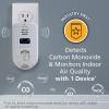 imageKidde Smart Carbon Monoxide Detector ampamp Indoor Air Quality Monitor Plug In Wall WiFi Alexa Compatible Device Voice ampamp App Alerts