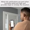 imageKidde Smart Carbon Monoxide Detector ampamp Indoor Air Quality Monitor Plug In Wall WiFi Alexa Compatible Device Voice ampamp App Alerts