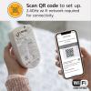 imageKidde Smart Carbon Monoxide Detector ampamp Indoor Air Quality Monitor Plug In Wall WiFi Alexa Compatible Device Voice ampamp App Alerts