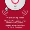 imageKidde Smart Smoke Detector WiFi Alexa Compatible Device Hardwired wBattery Backup Voice ampamp App Alerts 2 Pack