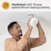 imageKidde Smart Smoke Detector WiFi Alexa Compatible Device Hardwired wBattery Backup Voice ampamp App Alerts