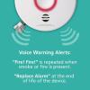imageKidde Smart Smoke Detector ampamp Indoor Air Quality Monitor WiFi Alexa Compatible Device Hardwired wBattery Backup Voice ampamp App Alerts