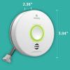 imageKidde Smart Smoke Detector ampamp Indoor Air Quality Monitor WiFi Alexa Compatible Device Hardwired wBattery Backup Voice ampamp App Alerts