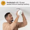 imageKidde Smart Smoke Detector ampamp Indoor Air Quality Monitor WiFi Alexa Compatible Device Hardwired wBattery Backup Voice ampamp App Alerts