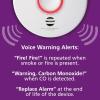 imageKidde Smart Smoke ampamp Carbon Monoxide Detector WiFi Alexa Compatible Device Hardwired wBattery Backup Voice ampamp App Alerts