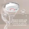 imageKidde Smart Smoke ampamp Carbon Monoxide Detector WiFi Alexa Compatible Device Hardwired wBattery Backup Voice ampamp App Alerts