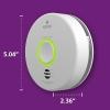 imageKidde Smart Smoke ampamp Carbon Monoxide Detector WiFi Alexa Compatible Device Hardwired wBattery Backup Voice ampamp App Alerts