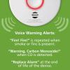 imageKidde Smart Smoke ampamp Carbon Monoxide Detector ampamp Indoor Air Quality Monitor WiFi Alexa Compatible Device Hardwired wBattery Backup Voice ampamp App Alerts